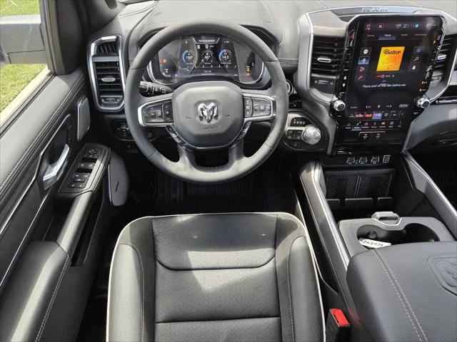 New 2026 Bright White Clear-Coat Exterior Paint RAM Laramie image 7