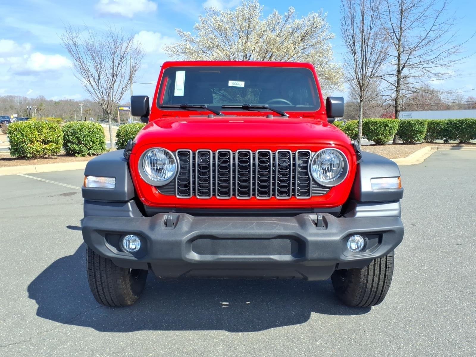 New 2026 Firecracker Red Clear-Coat Exterior Paint Jeep Sport image 13