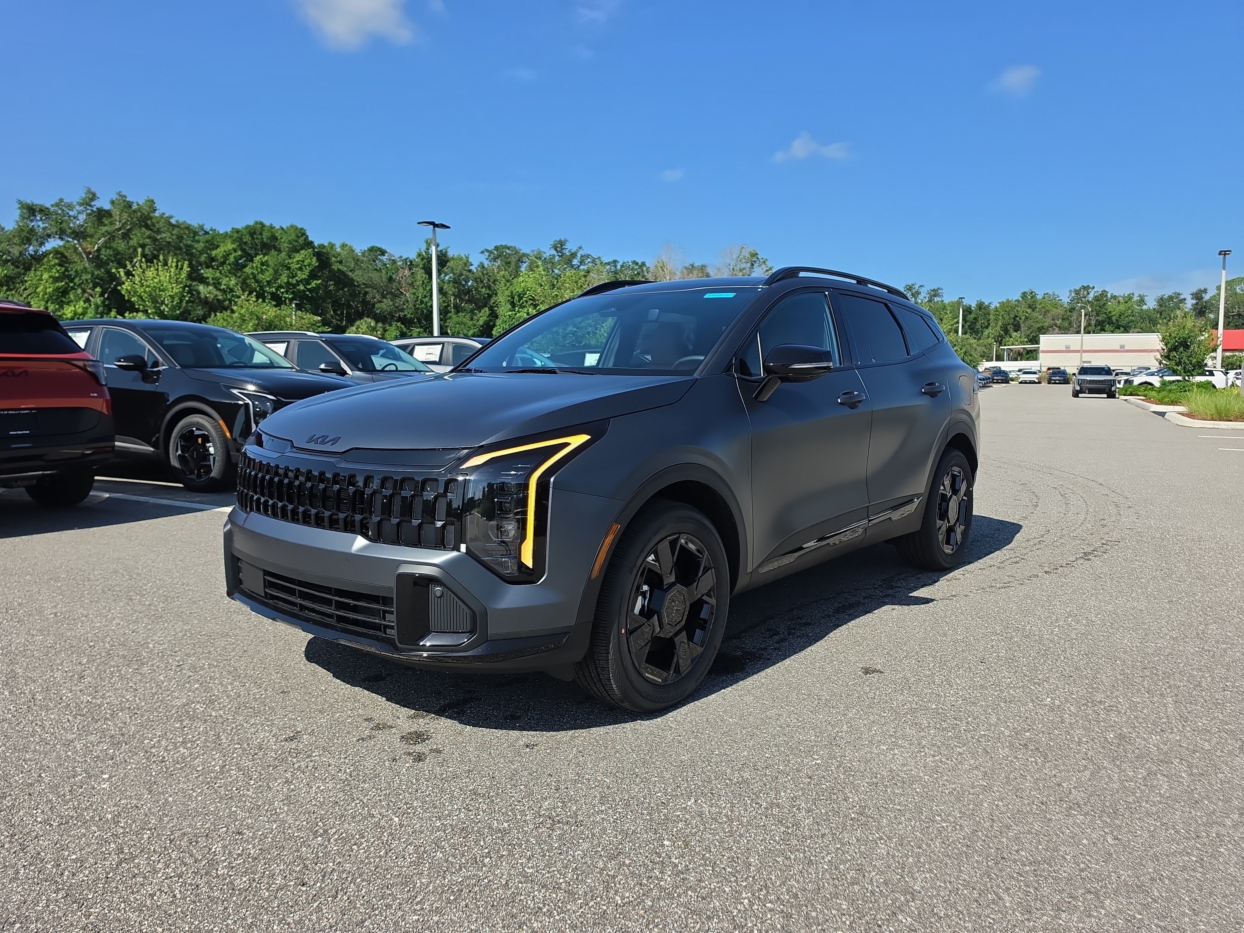 New 2026 Shadow Matte Gray Kia X-Line image 4