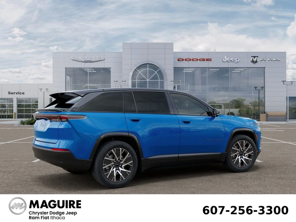 New 2025 Hydro Blue Pearl-Coat Exterior Paint Jeep Limited image 4