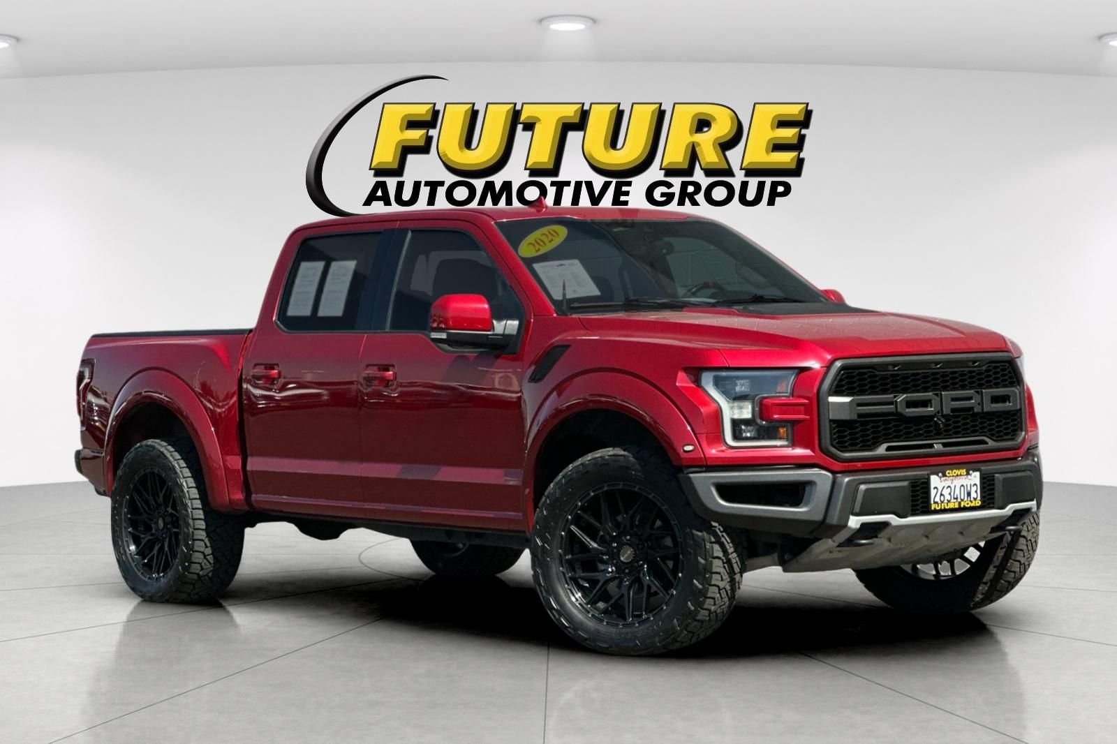 Used 2020 Red Ford Raptor image 1