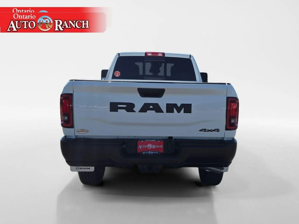New 2026 Bright White Clear-Coat Exterior Paint RAM Tradesman image 4