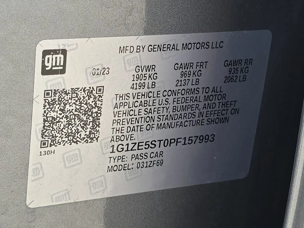 Certified Used 2023 Gray Chevrolet LT image 35