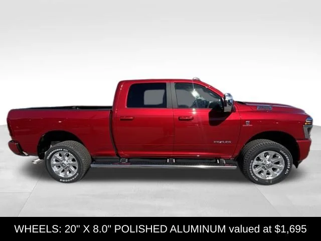 New 2026 Molten Red Pearl-Coat Exterior Paint RAM Laramie image 7