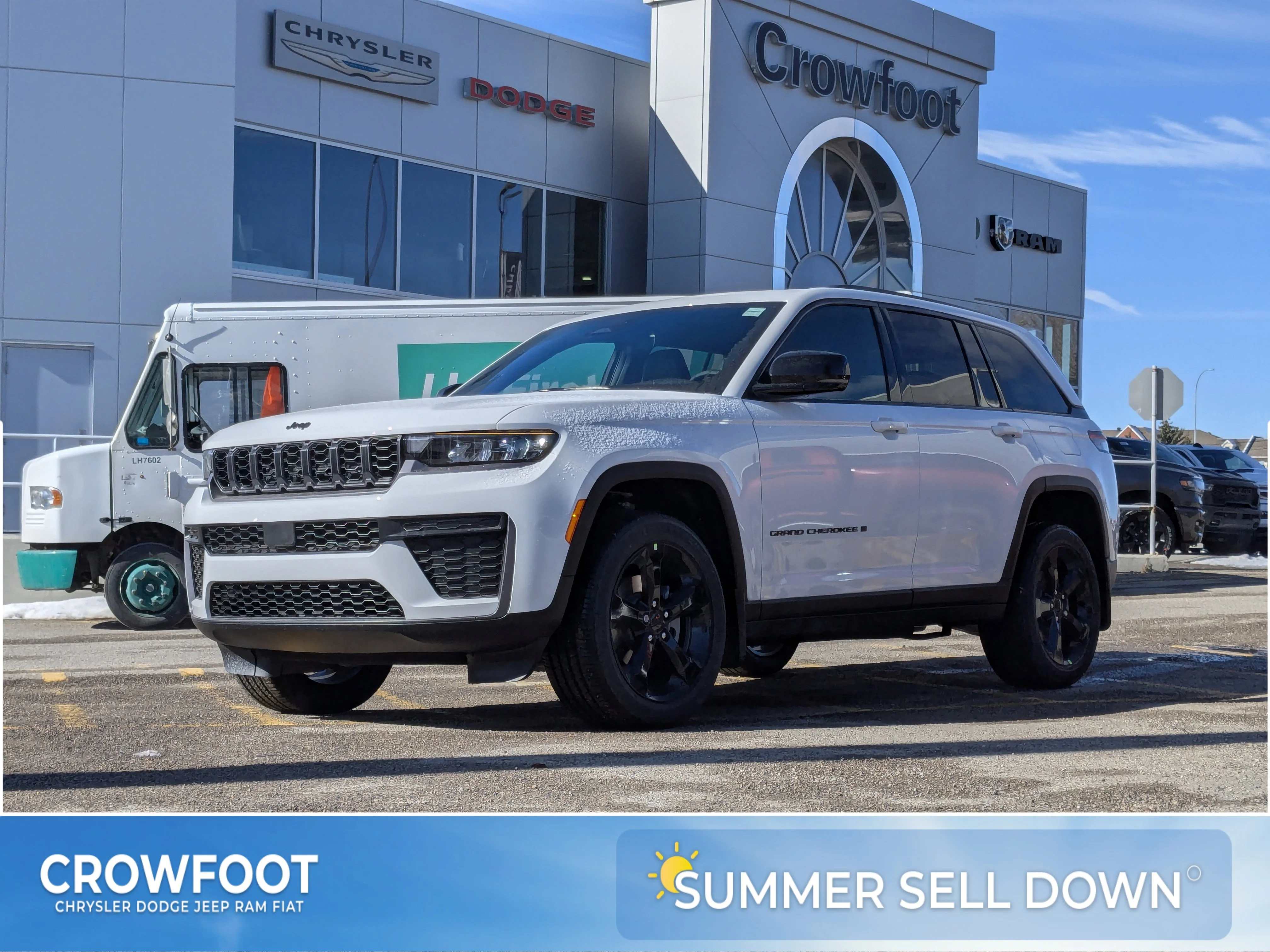 New 2026 White Jeep Altitude - - Altitude Appearance Pkg - Power Sunroof - 2.0L I4 Turbo & More image 1