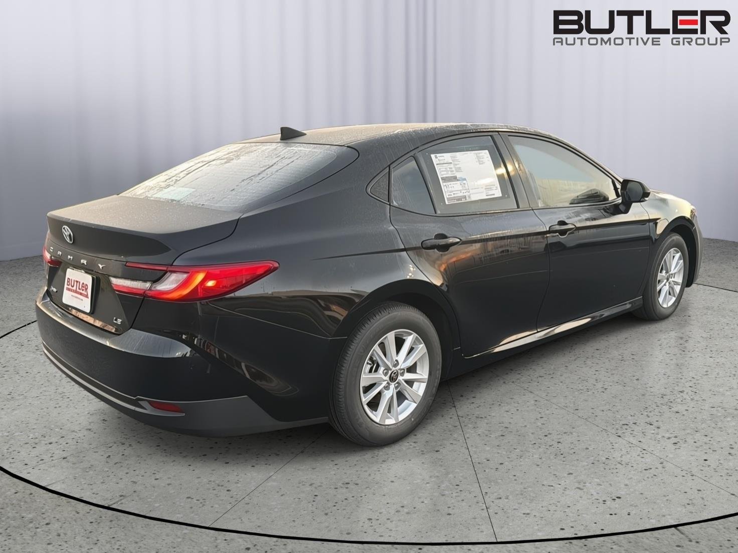 New 2026 Midnight Black Metallic Toyota LE image 6