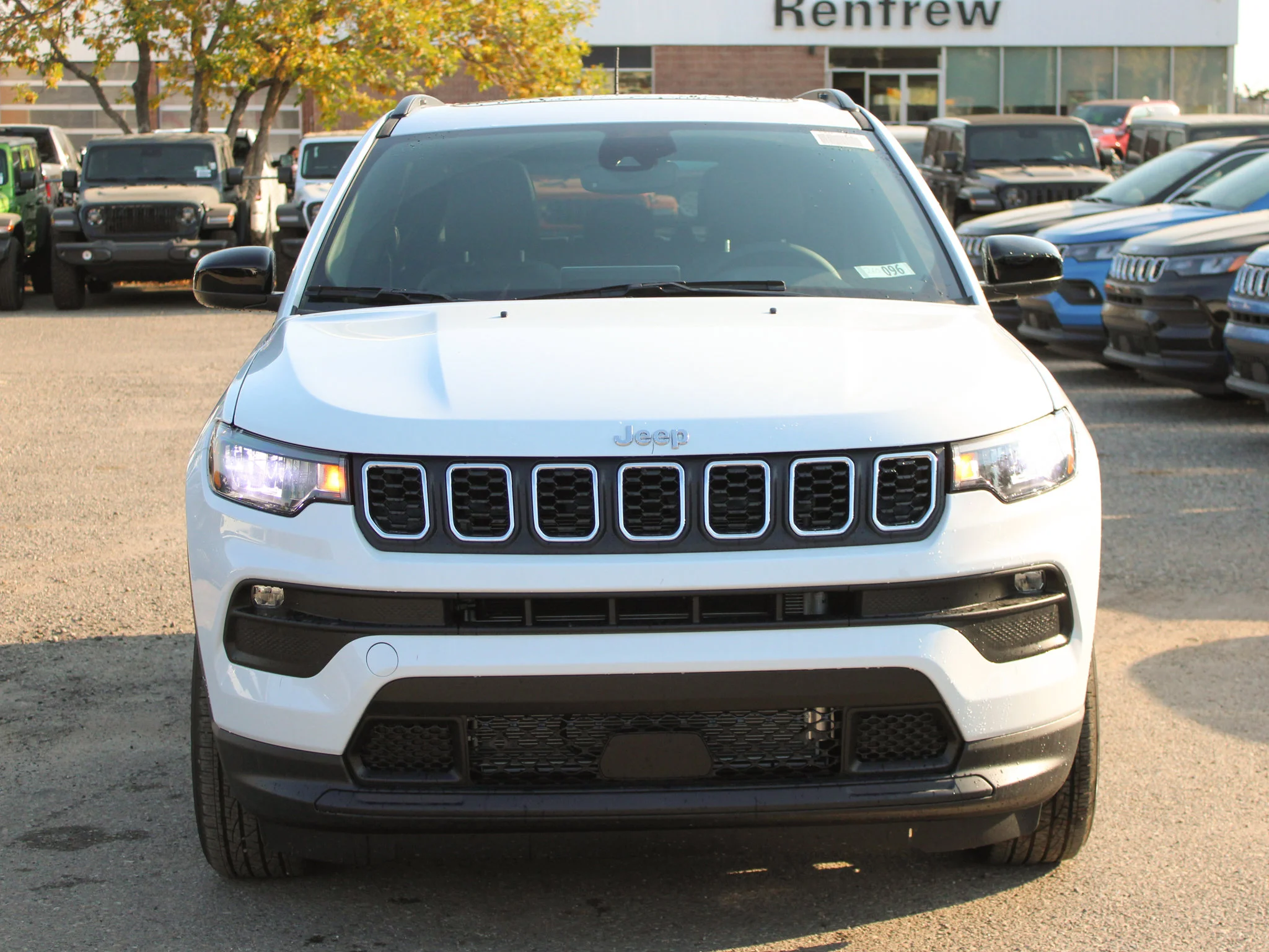 New 2026 White Jeep North* 4x4, Pano Sunroof, Remote Start, Alpine Audio, Heated Seats image 6