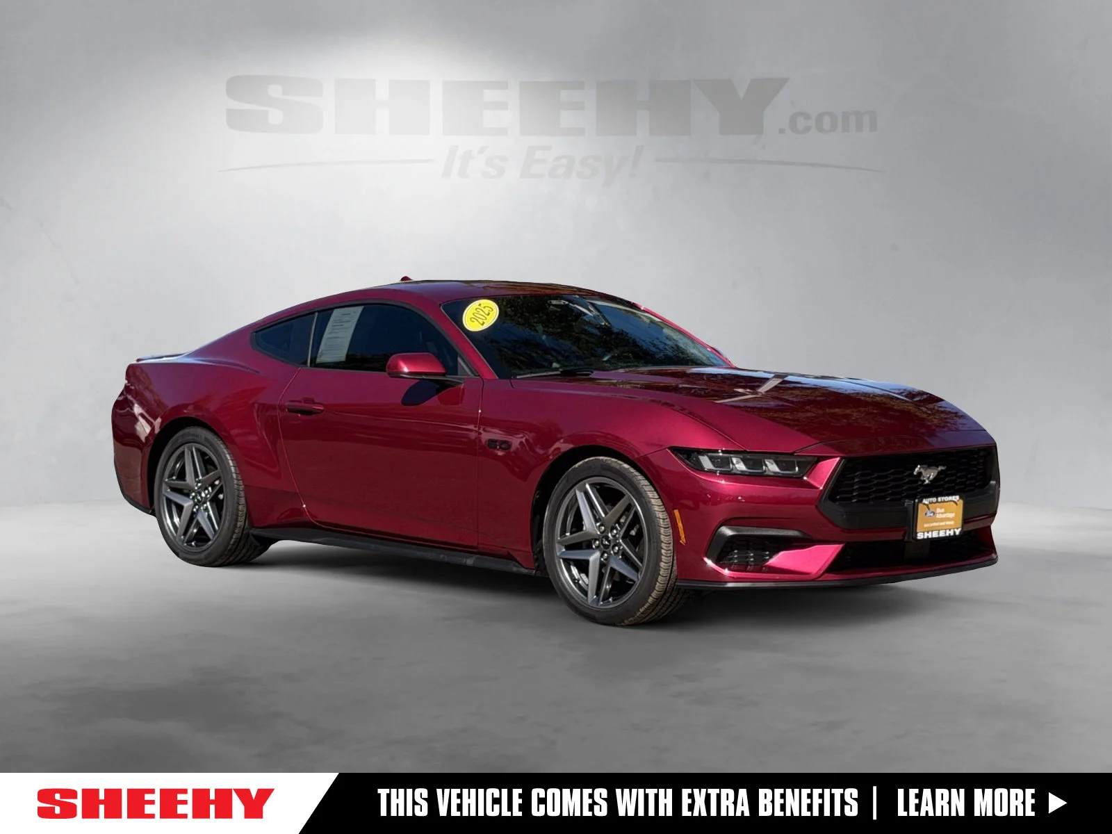Certified Used 2025 Molten Ford EcoBoost Premium image 1