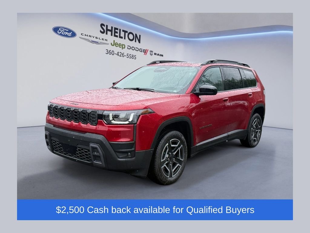 New 2026 Red Hot Pearl-Coat Exterior Paint Jeep Limited image 1
