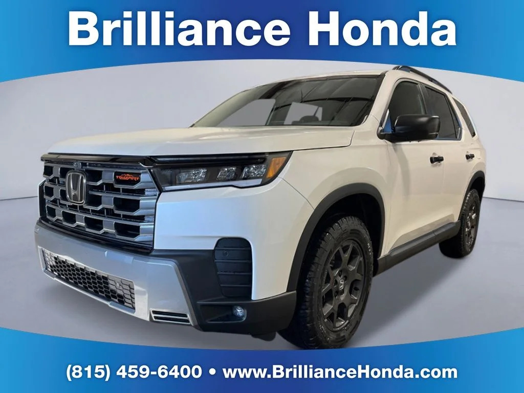 New 2026 Platinum White Pearl Honda TrailSport 3.5 image 1