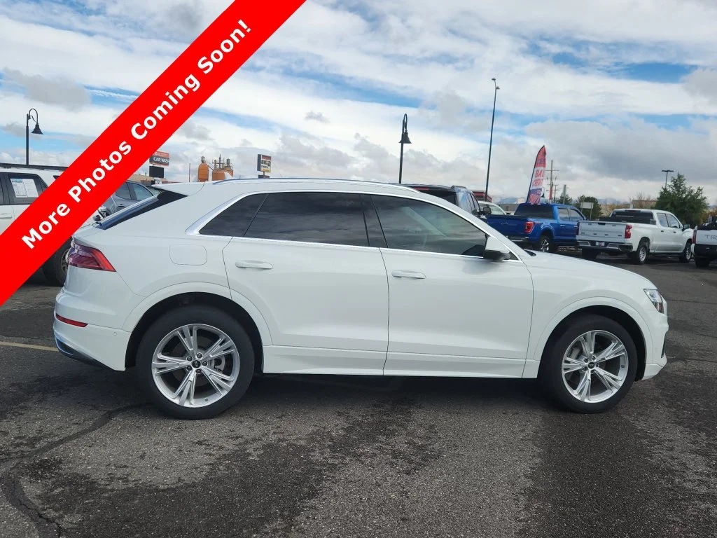Used 2022 White Audi 55 Premium Plus image 2
