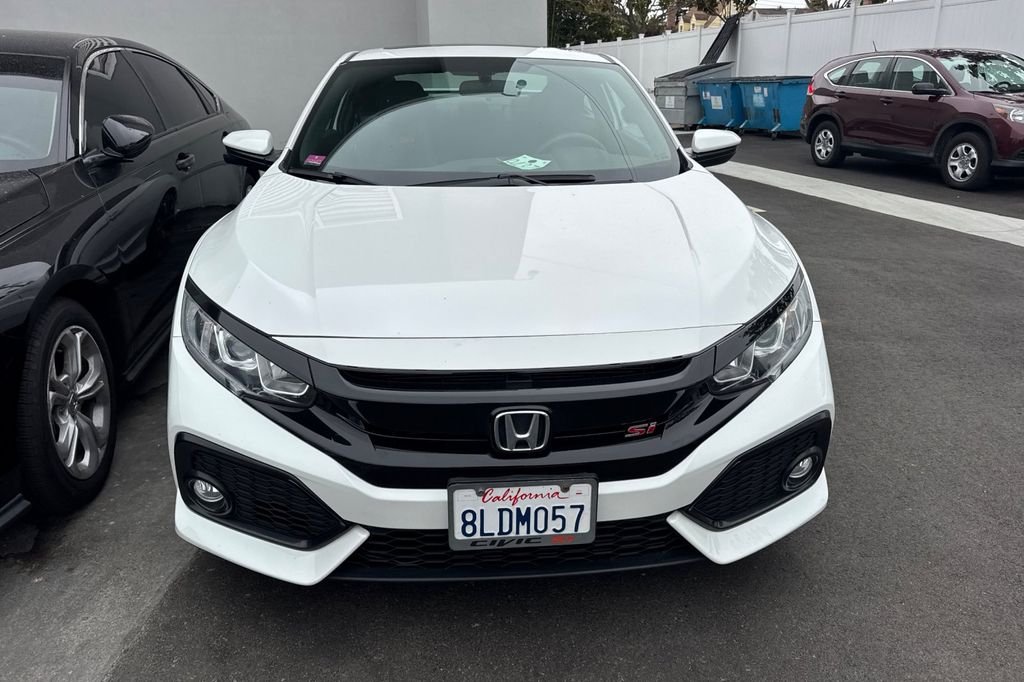 Certified Used 2019 White Orchid Pearl Honda Si image 3
