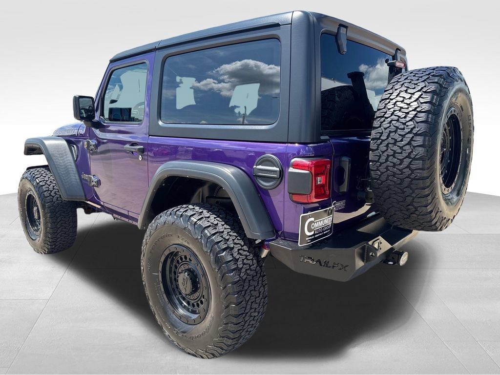 Used 2023 Purple Jeep Rubicon image 3