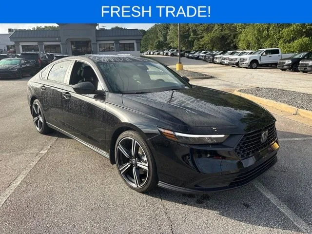 Used 2025 Crystal Black Pearl Honda Sport image 1