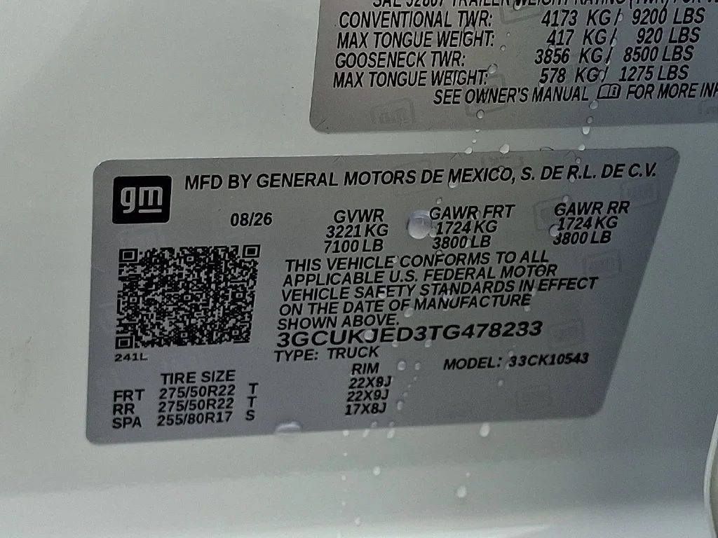New 2026 Polar White Tricoat Chevrolet High Country image 19