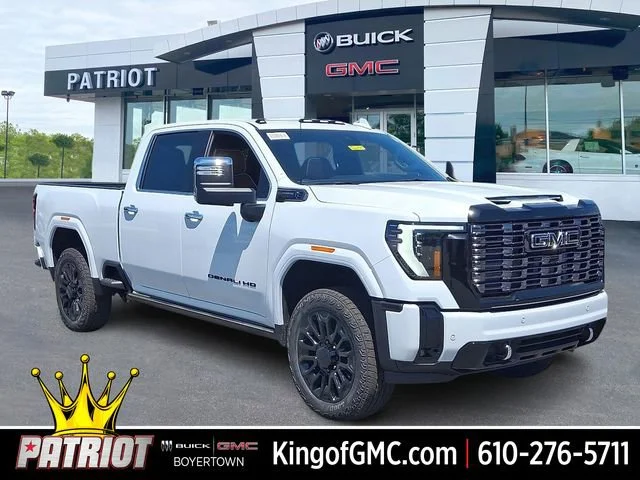New 2026 Glacier White Tricoat GMC Denali Ultimate image 1