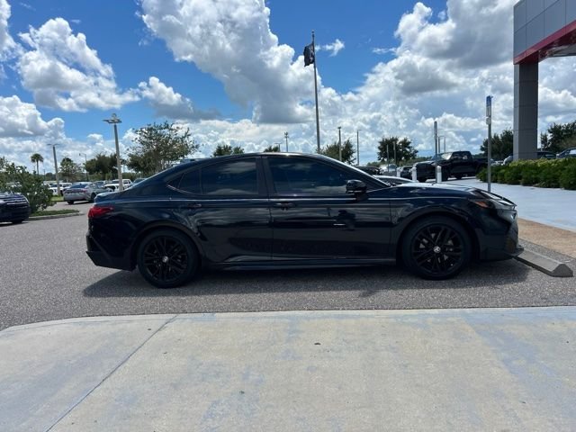 Certified Used 2025 Black Toyota SE image 2