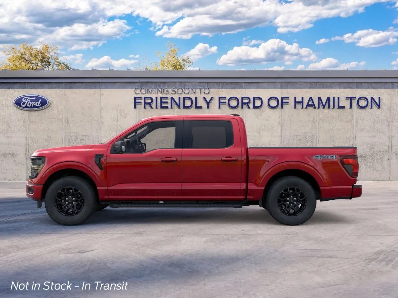 New 2026 Ruby Red Metallic Tinted Clearcoat Ford XLT image 3