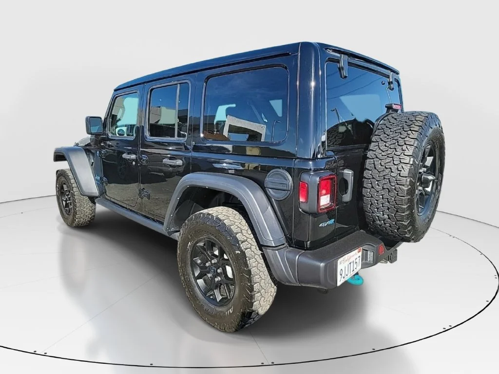 Used 2024 Black Jeep Willys 4xe image 9