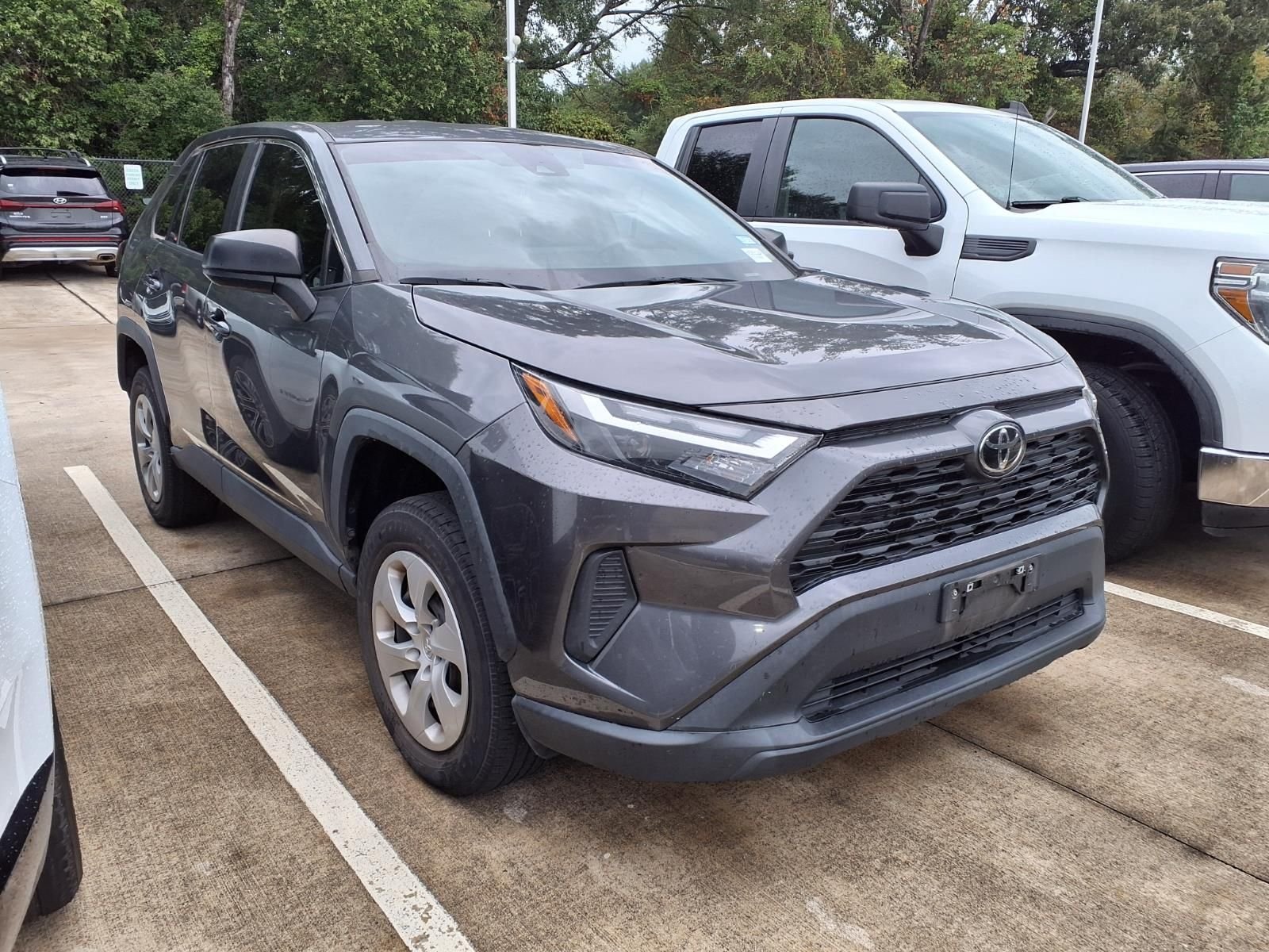 Used 2023 Magnetic Gray Metallic Toyota LE image 1