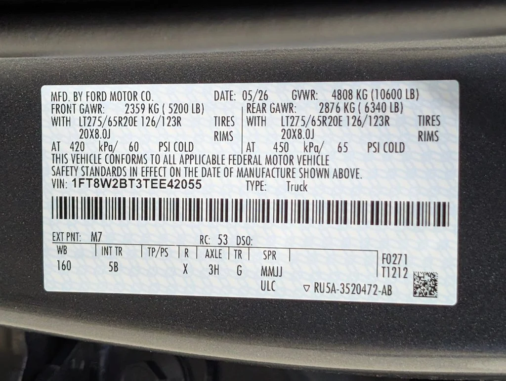 New 2026 Carbonized Gray Metallic Ford F-250® Lariat® image 32