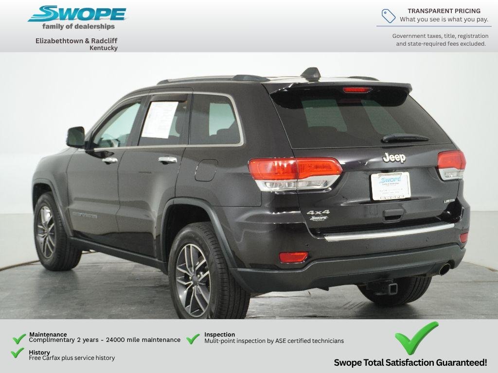 Used 2019 Sangria Metallic Clearcoat Jeep Limited image 5