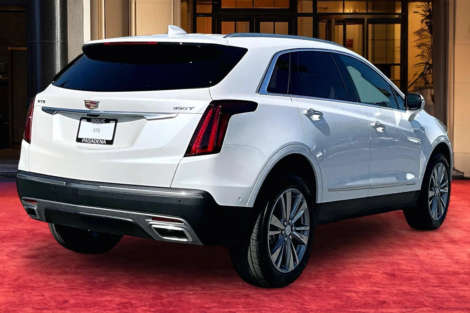 New 2026 Crystal White Tricoat Cadillac Premium Luxury image 6