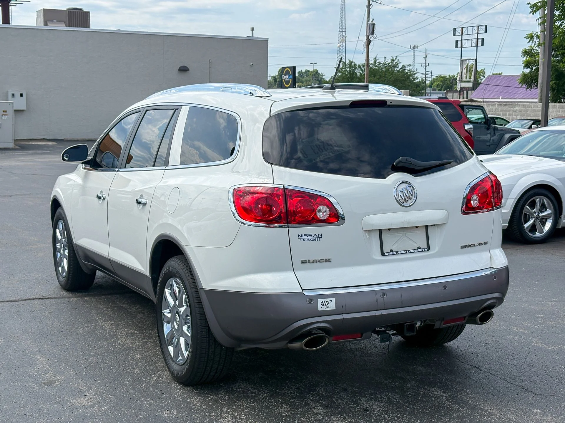Used 2012 White Buick Leather Group image 6
