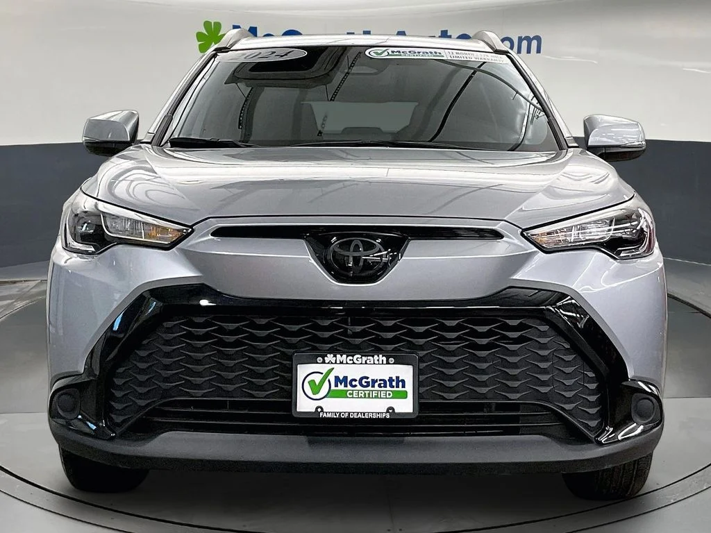 Used 2024 Silver Toyota Hybrid SE image 5