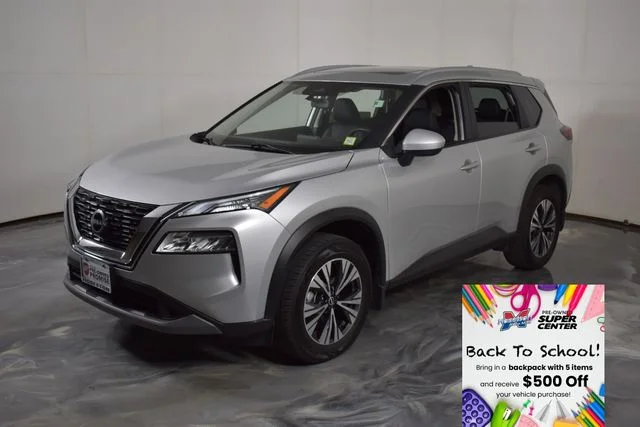 Used 2023 Silver Nissan SV image 1