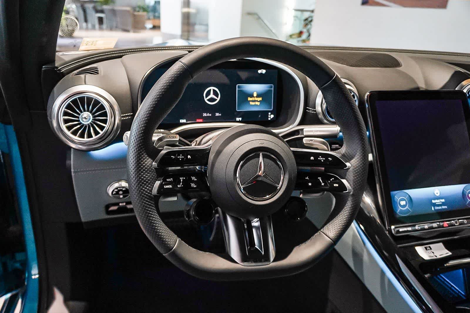 Used 2025 MANUFAKTUR Hyper Blue Metallic Mercedes-Benz AMG® SL 43 image 16