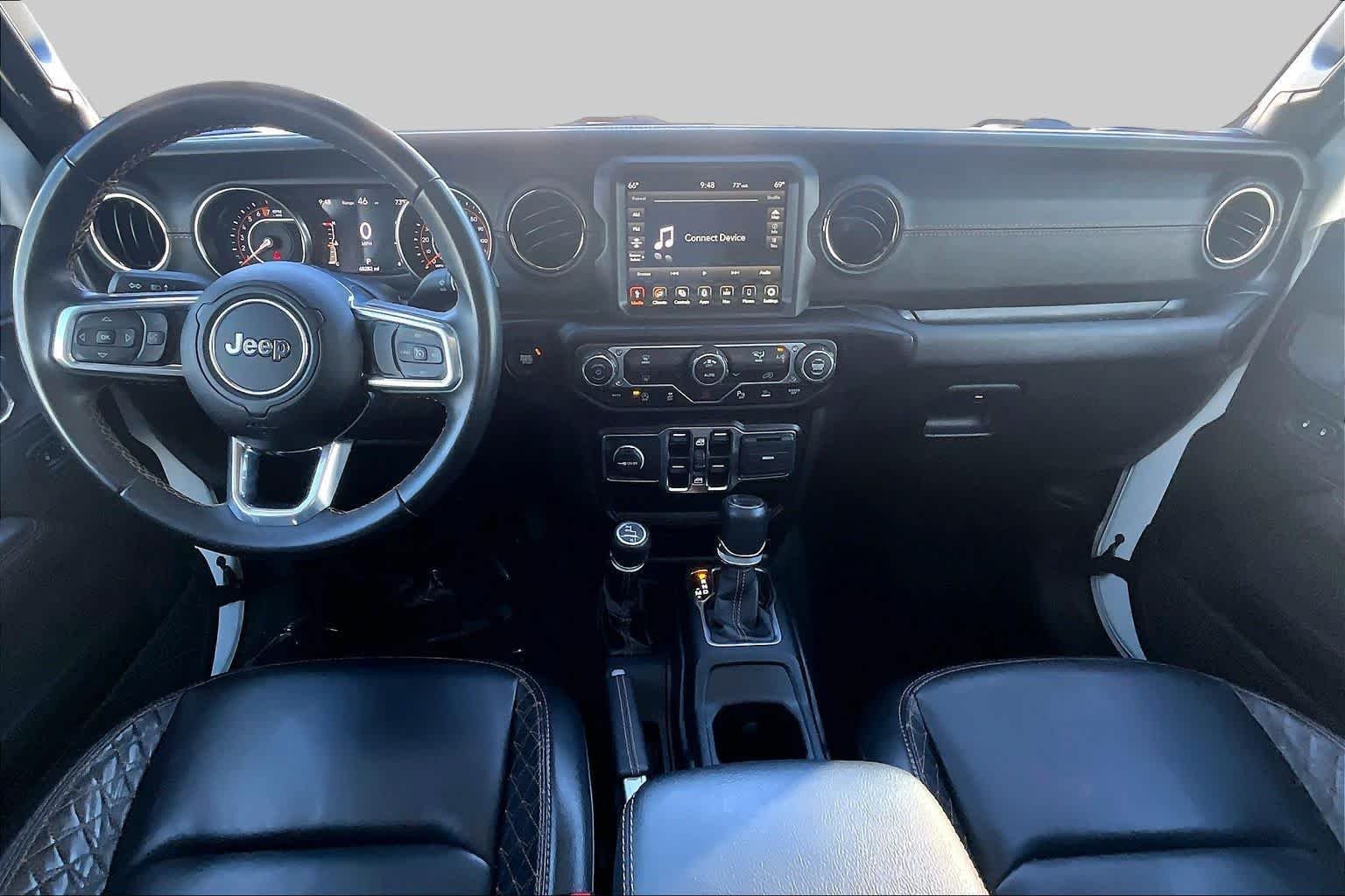 Used 2022 Bright White Clearcoat Jeep High Altitude image 14