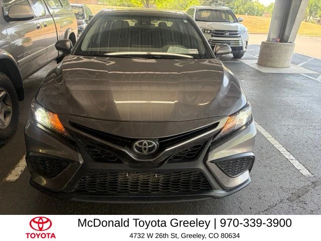 Used 2021 Toyota Camry SE with VIN 4T1T11AK1MU538118 for sale in Greeley, CO