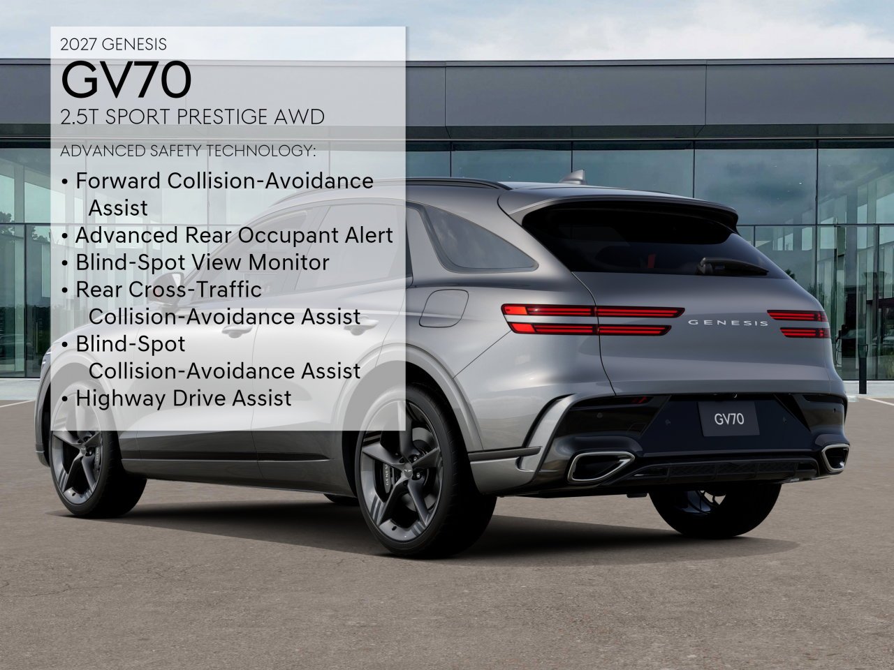 New 2027 Gray Genesis 2.5T SPORT PRESTIGE image 7