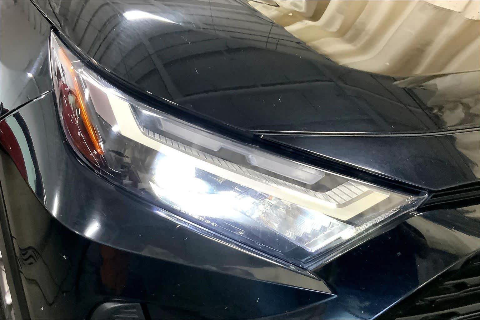 Used 2025 Midnight Black Metallic Toyota Hybrid LE image 28