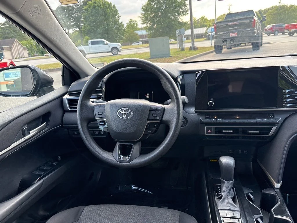 Used 2025 Midnight Black Metallic Toyota LE image 9