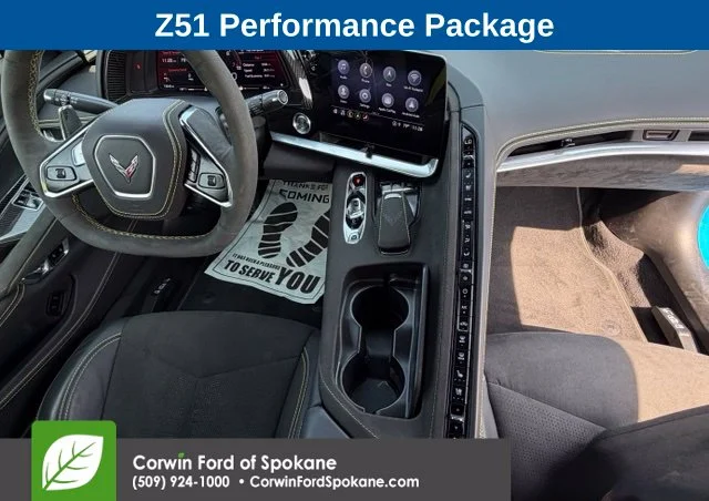 Used 2022 Rapid Blue Chevrolet Stingray image 3
