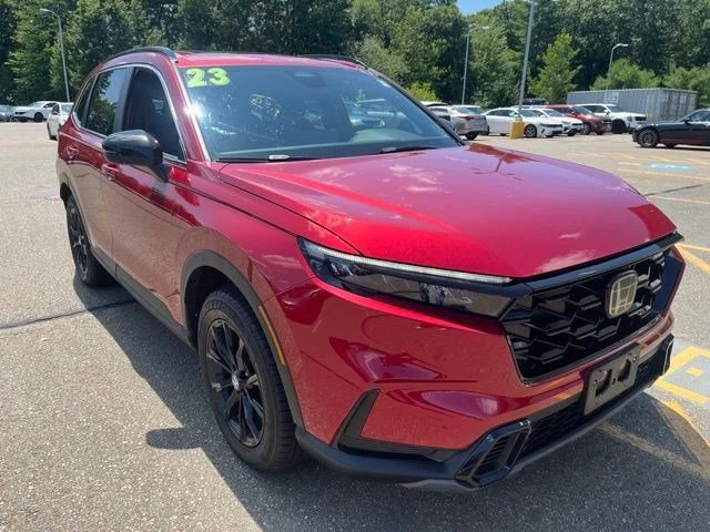 Used 2023 Radiant Red Metallic Honda Sport image 1