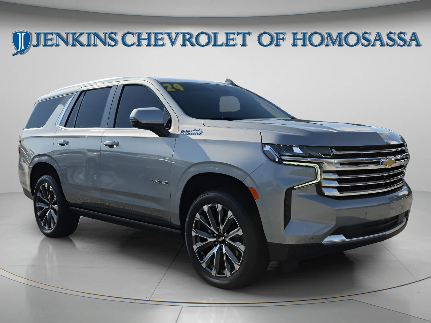 Used 2024 Sterling Gray Metallic Chevrolet High Country image 1