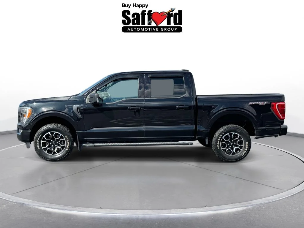 Used 2021 Black Ford XLT image 5