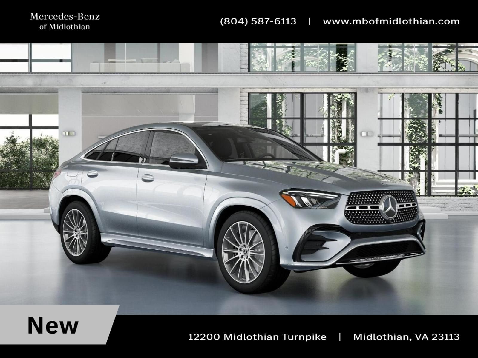 New 2026 Cirrus Silver Metallic Mercedes-Benz GLE 450 Coupe image 11