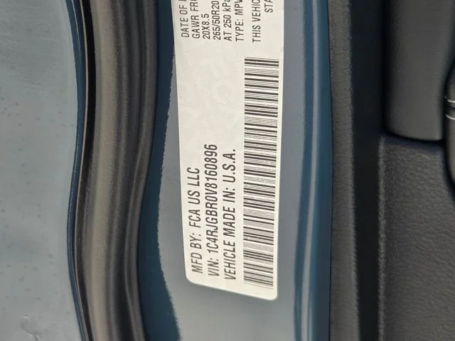 New 2027 Steel Blue Paint Jeep Limited image 32