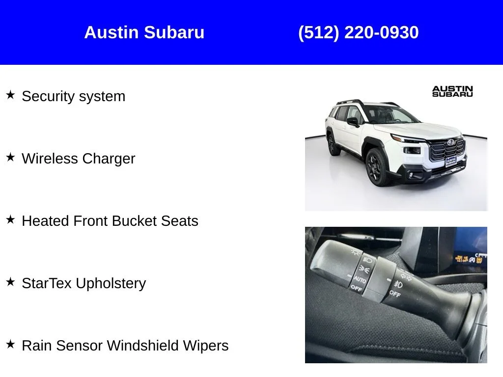 New 2026 White Subaru Premium image 25