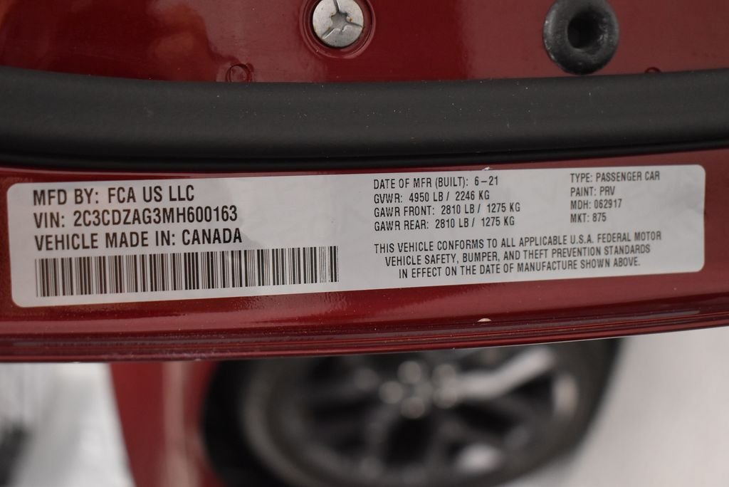 Used 2021 Red Dodge SXT image 34