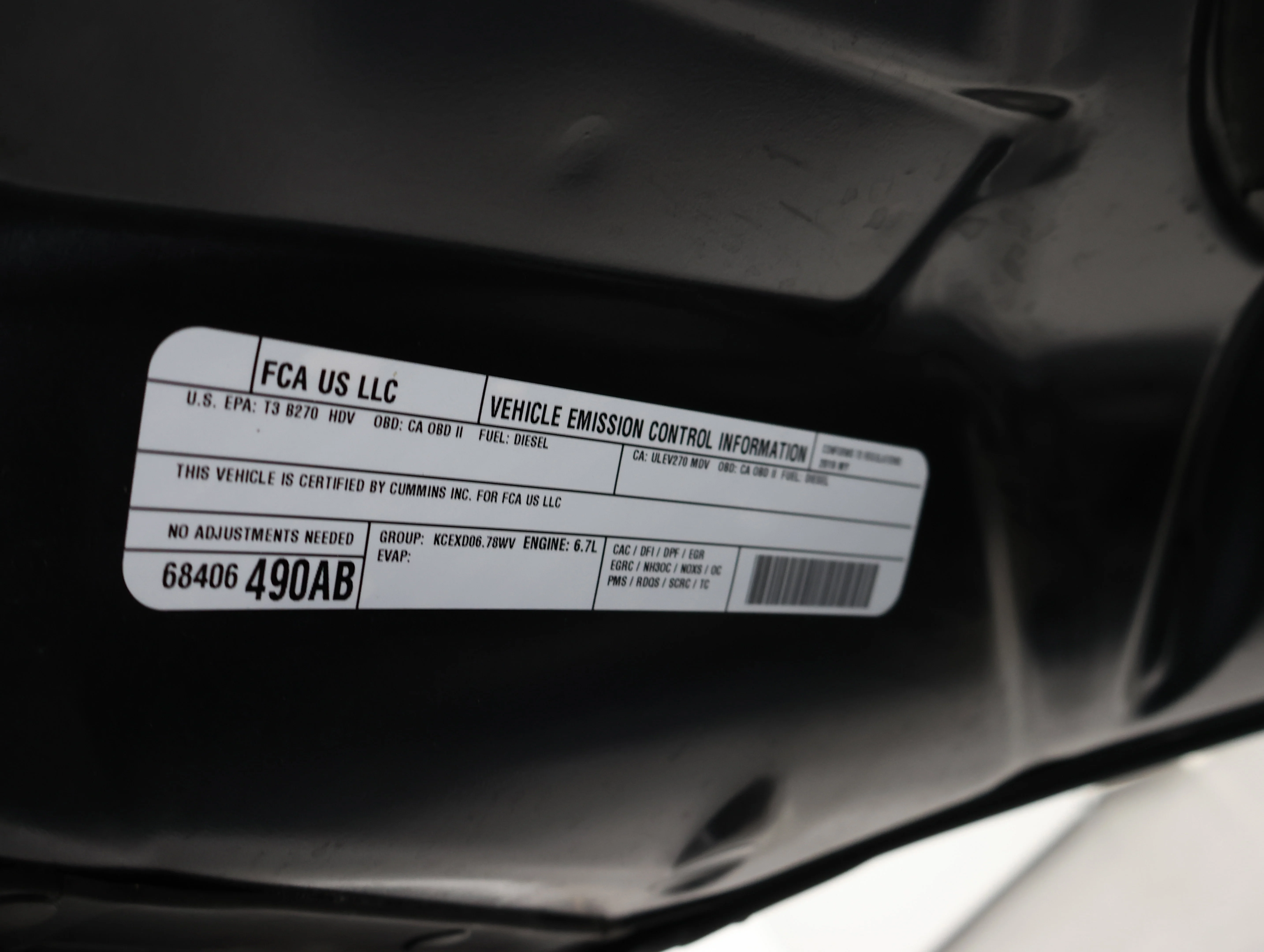 Used 2019 Maximum Steel Metallic Clearcoat Ram Laramie image 22
