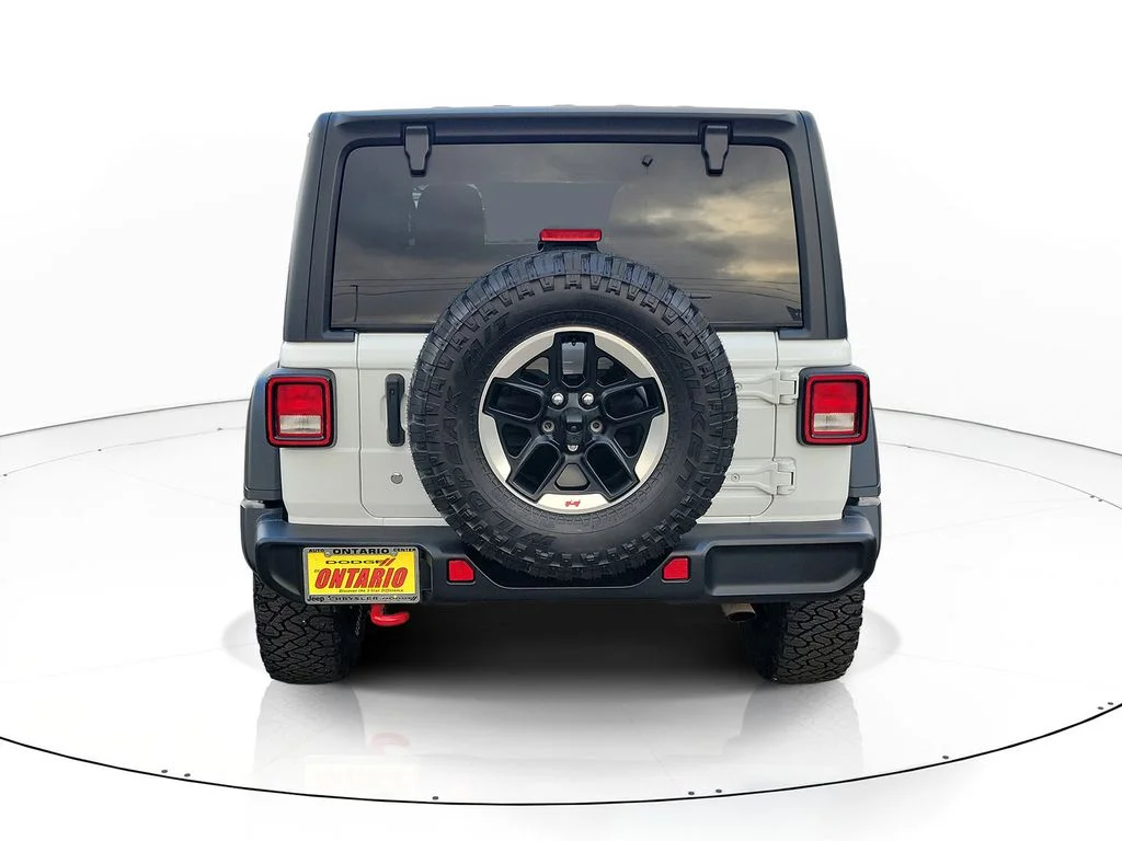 Certified Used 2020 White Jeep Unlimited Rubicon image 4