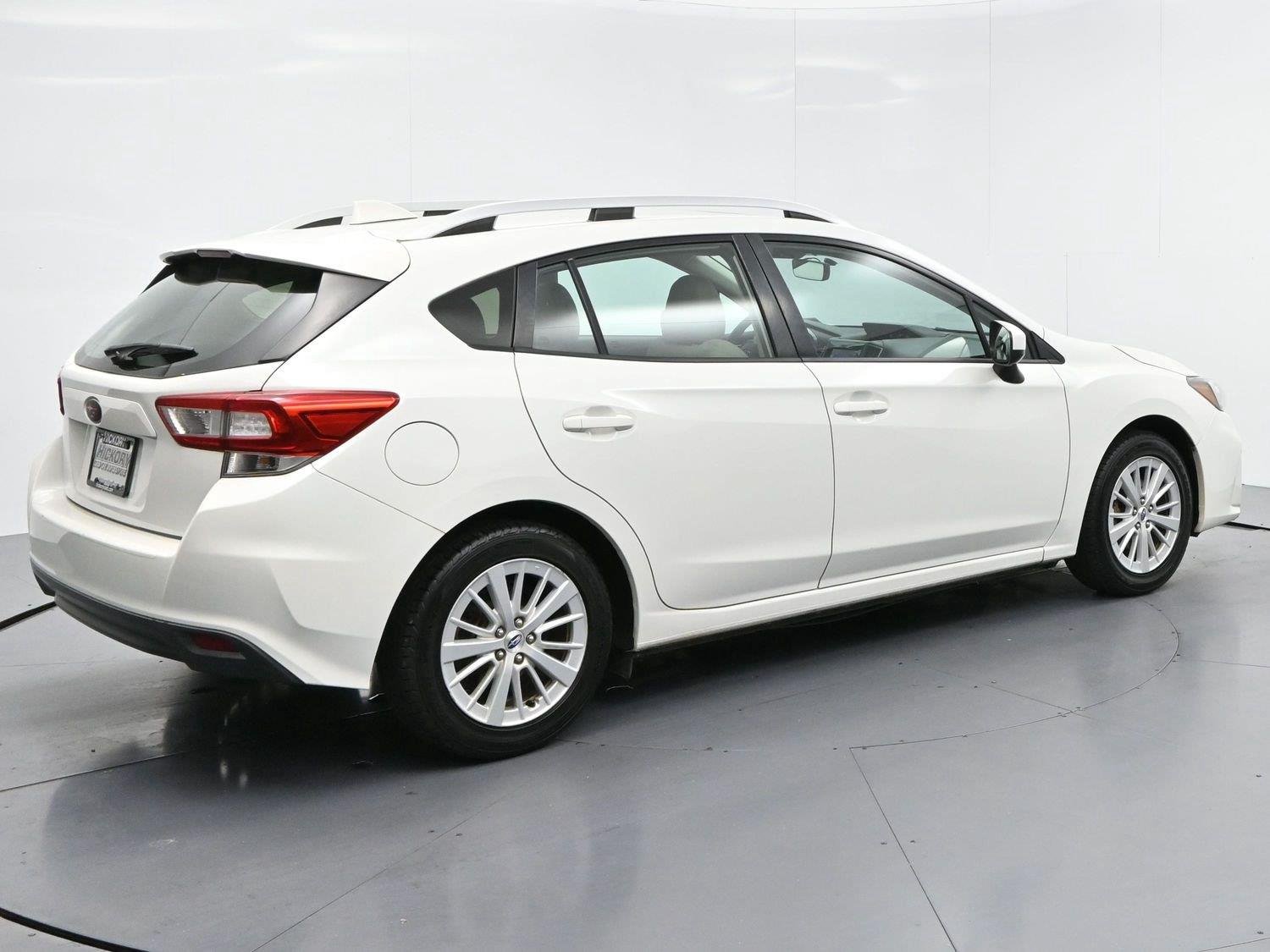 Used 2018 Crystal White Pearl Subaru Premium image 7