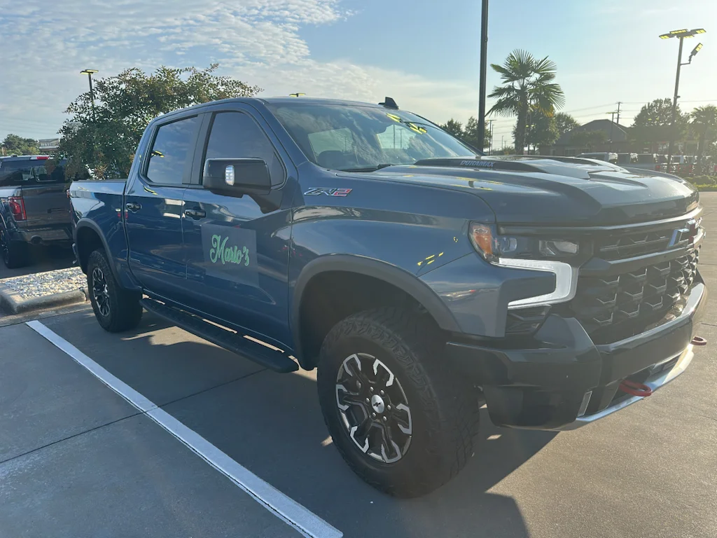 Used 2024 Lakeshore Blue Metallic Chevrolet ZR2 image 2
