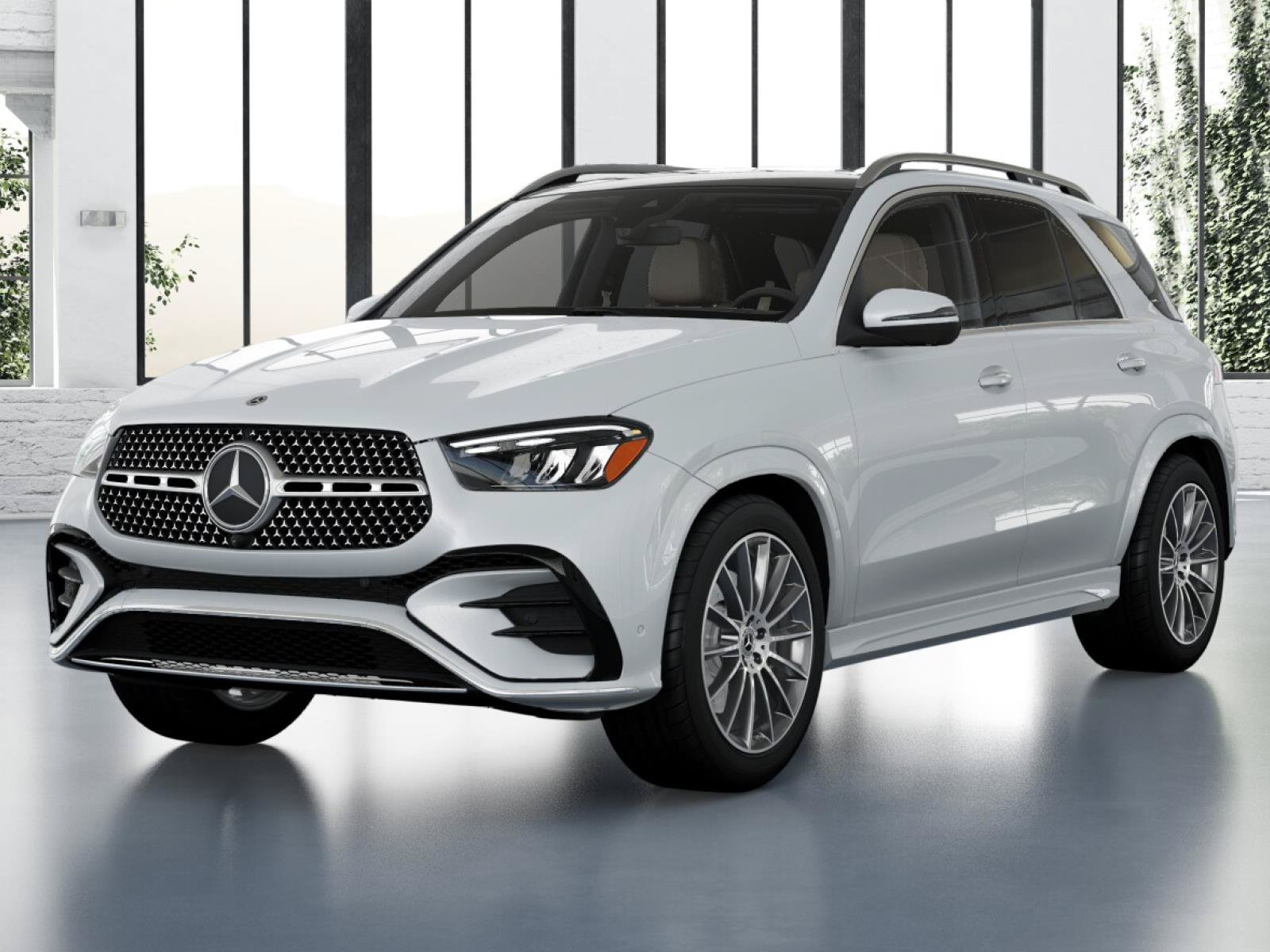 New 2026 Moonlight White Metallic Mercedes-Benz GLE 350 image 1