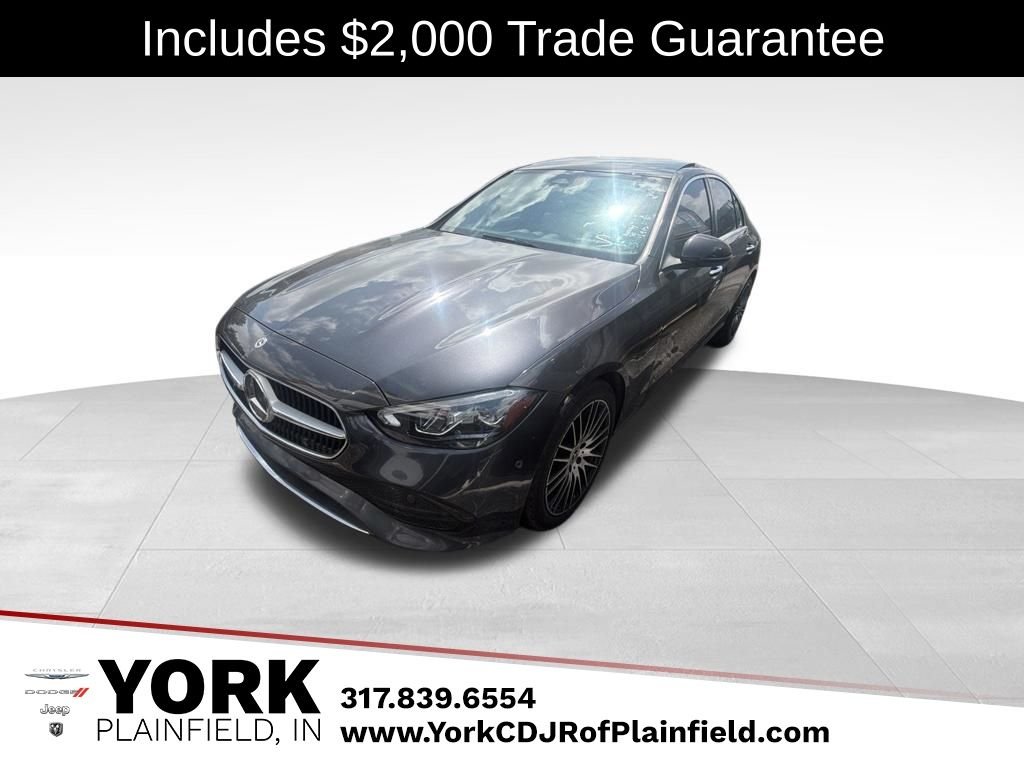 Used 2023 Gray Mercedes-Benz C 300 image 1